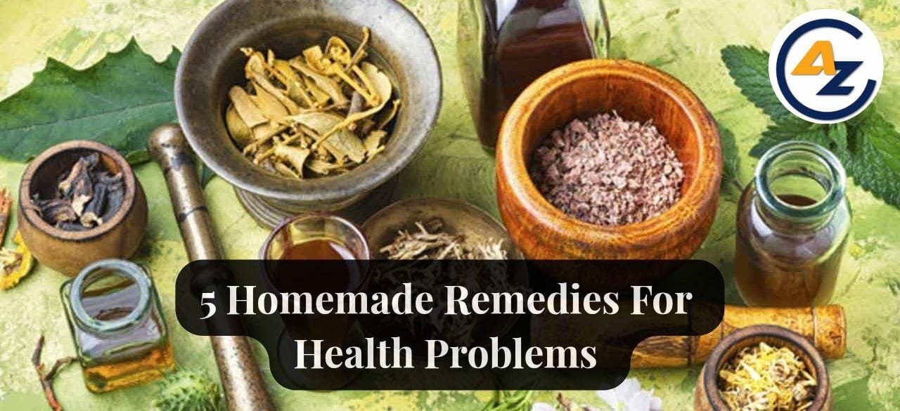 Natural Relief: 5 Homemade Remedies for Health Problems
