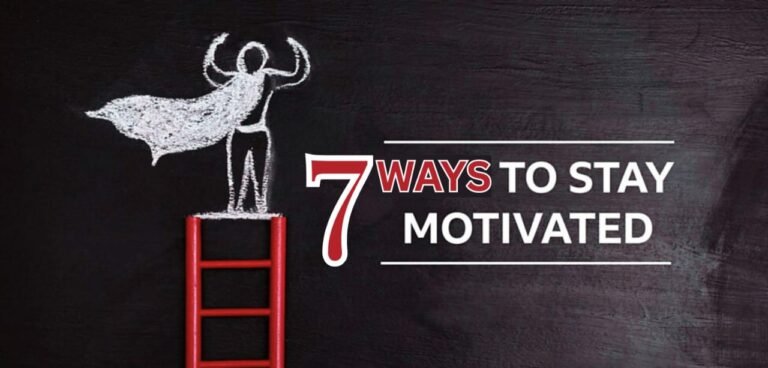 Motivation motivated ways energized Focused